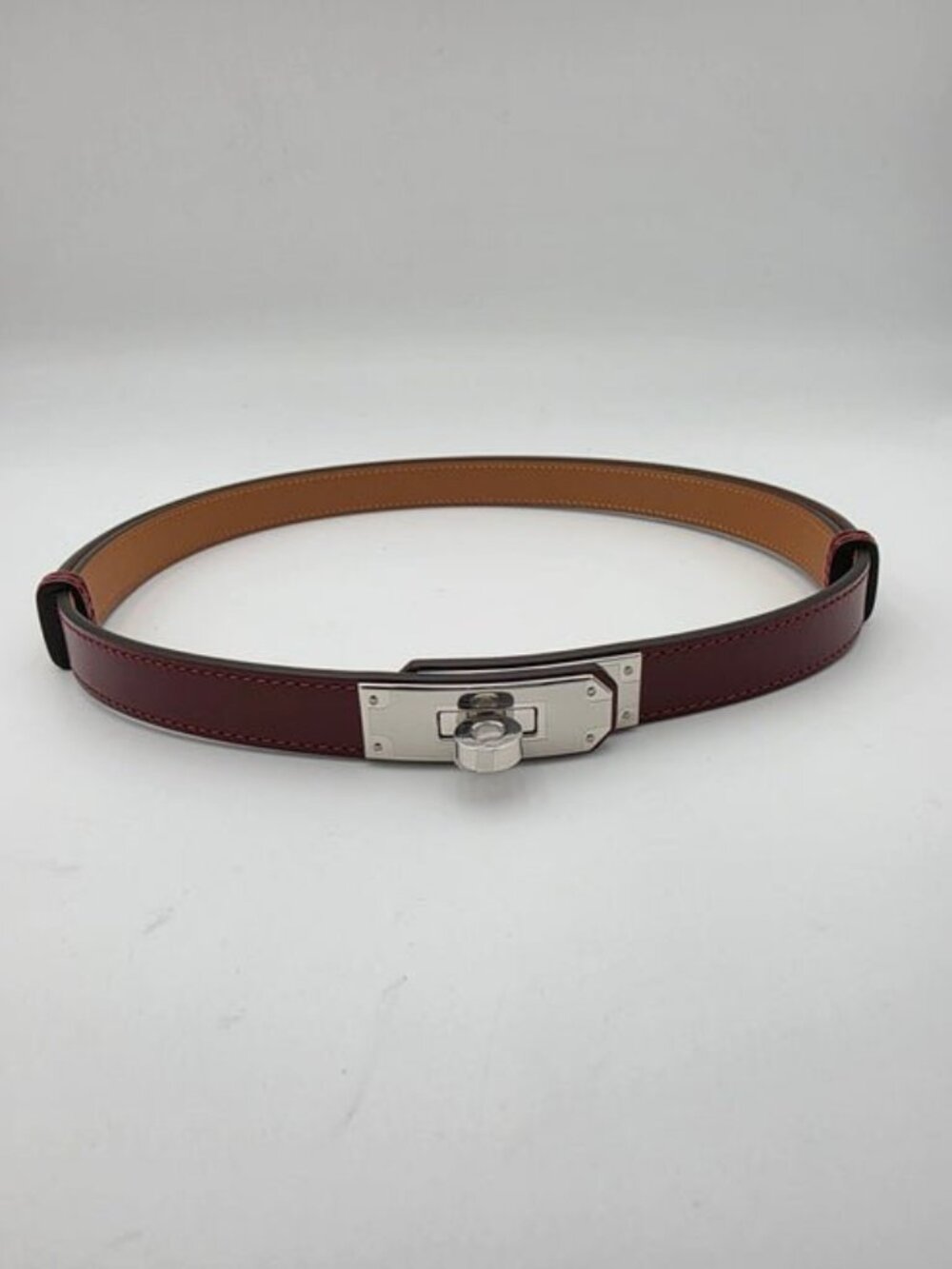 Hermès Kelly 18 Belt in Rouge H